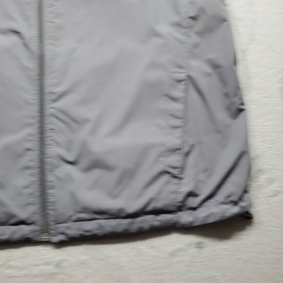 Greg Norman Reversable Insulated Full Zip Vest 4 Pockets Gray Blue Men Sz L - Picture 7 of 13